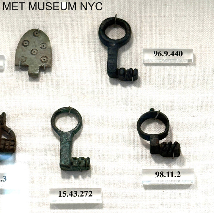 Roman Cast Bronze Lift Key
