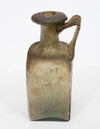 Roman Green Glass Squarish  Bottle