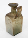 Roman Green Glass Squarish  Bottle