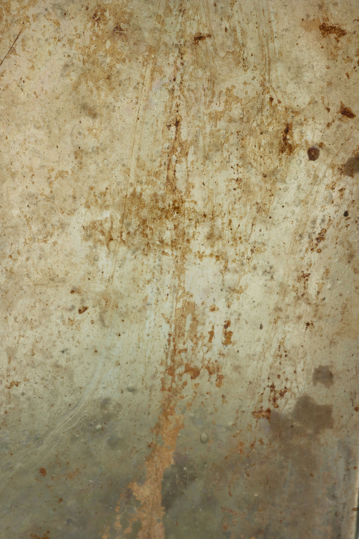 Roman Green Glass Squarish  Bottle