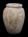 Egyptian Middle Kingdom  Ovoid Alabaster Jar