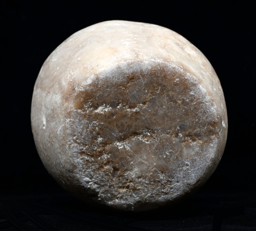 Egyptian Middle Kingdom  Ovoid Alabaster Jar