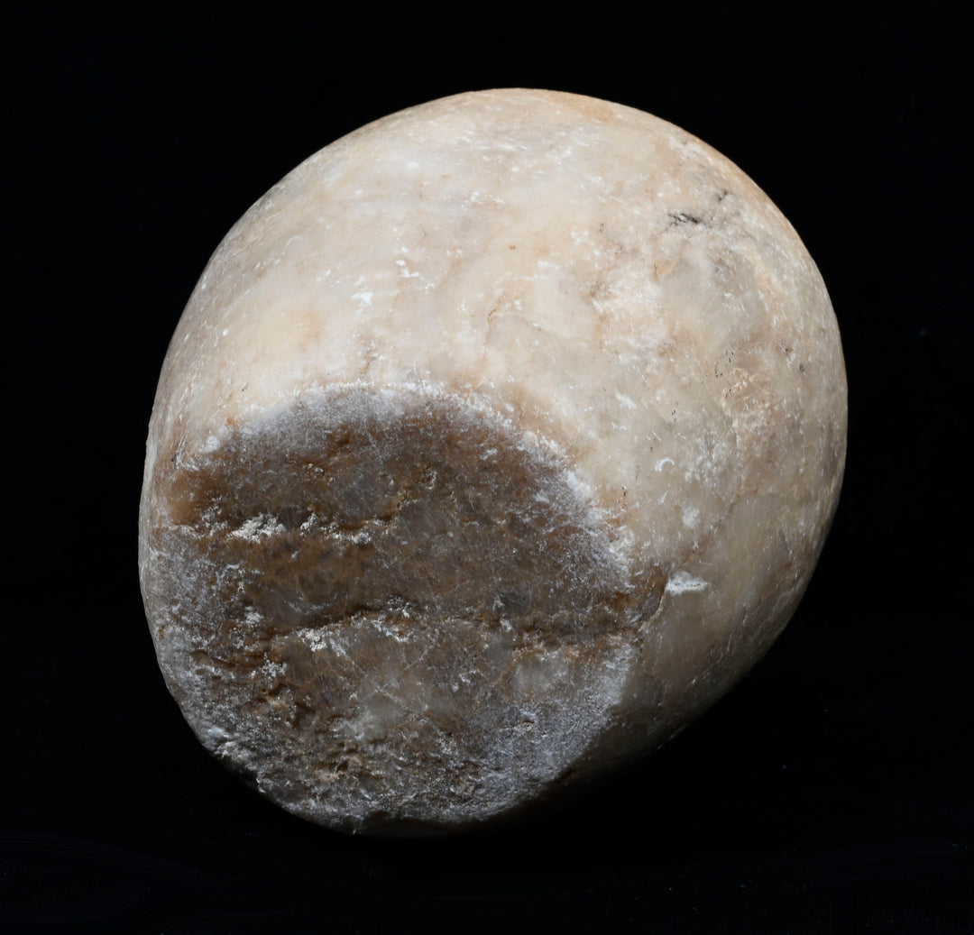 Egyptian Middle Kingdom  Ovoid Alabaster Jar
