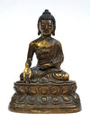 Sino Tibetan Gilt‑bronze Shakyamuni Buddha