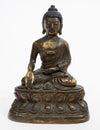 Sino Tibetan Gilt‑bronze Shakyamuni Buddha