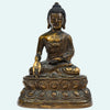 Sino Tibetan Gilt‑bronze Shakyamuni Buddha