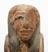 Egyptian Wood Painted Ba Bird