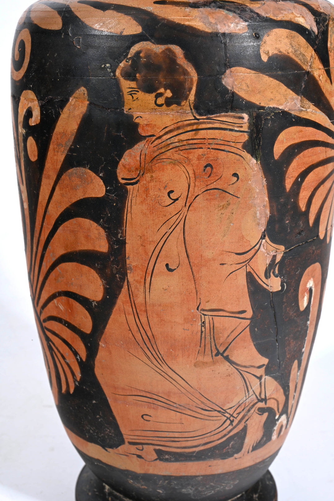 Campanian Red Figure Bail Amphora