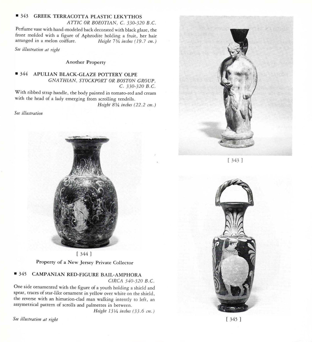Campanian Red Figure Bail Amphora