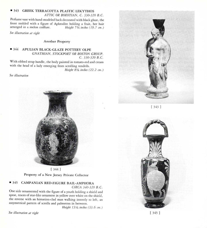 Campanian Red Figure Bail Amphora