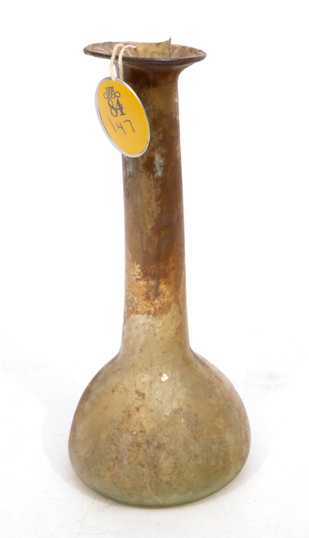 Roman Amber Glass Unguentarium