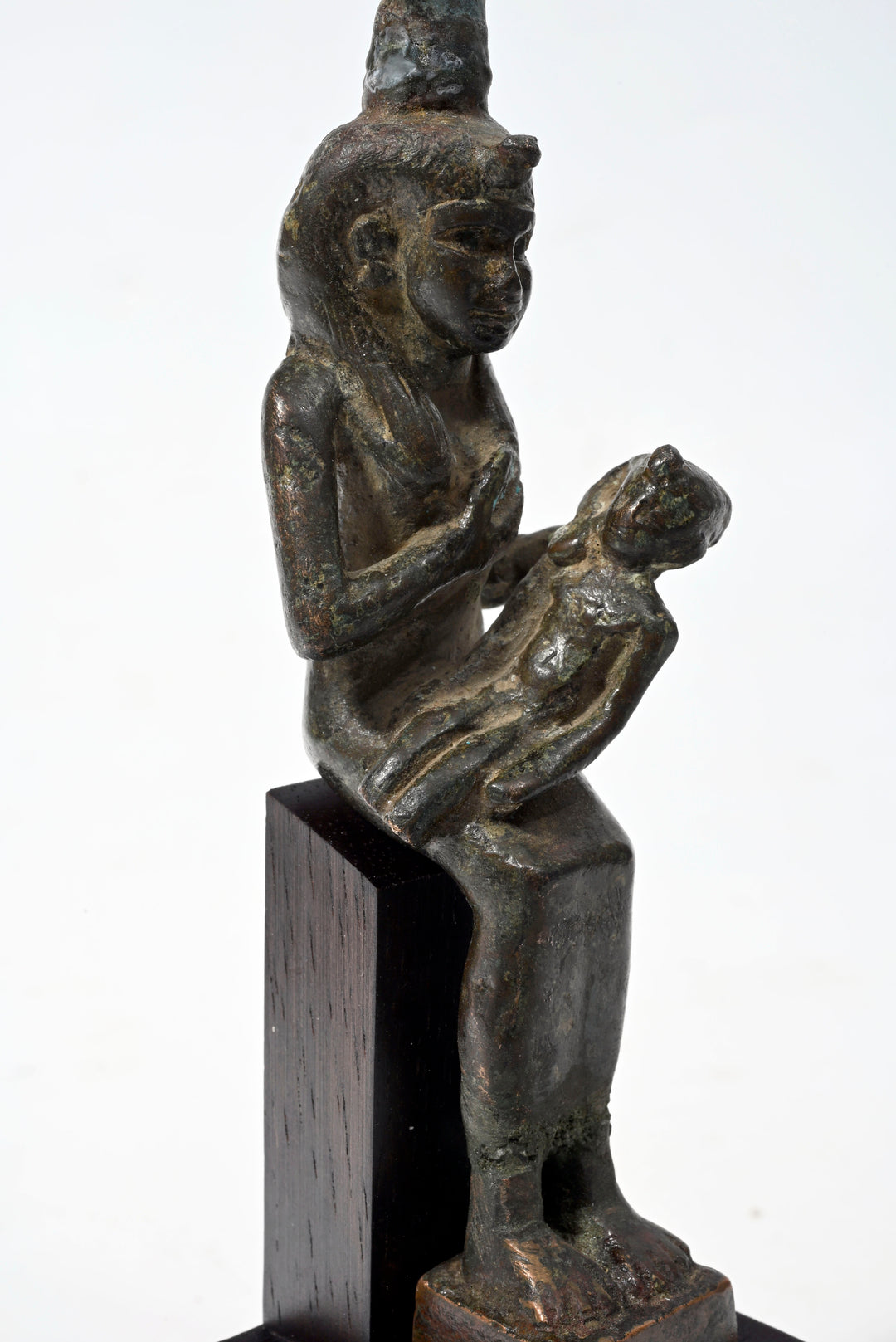 Egyptian Bronze Isis Lactans (Isis Nursing the Infant Horus)