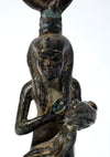 Egyptian Bronze Isis Lactans (Isis Nursing the Infant Horus)