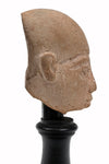 Egyptian Limestone Head of a Priest possibly Ptah
