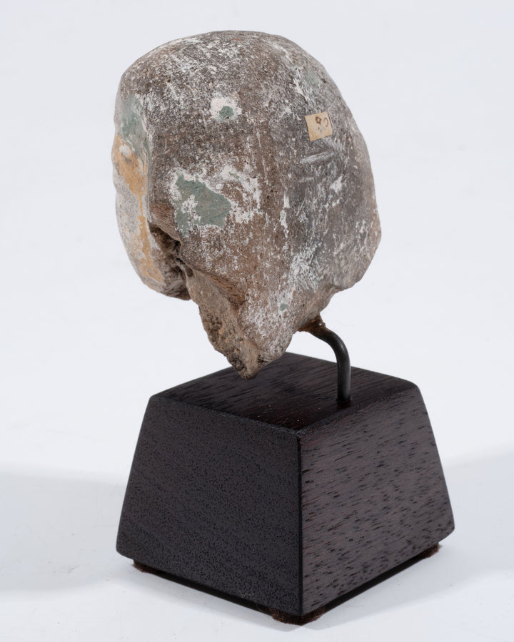Egyptian Polychrome Terracotta Head