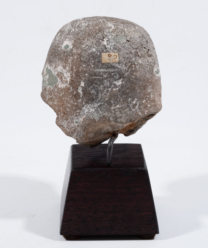 Egyptian Polychrome Terracotta Head