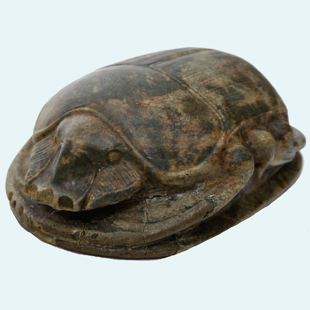 Ancient Egyptian Hard Stone Heart Scarab