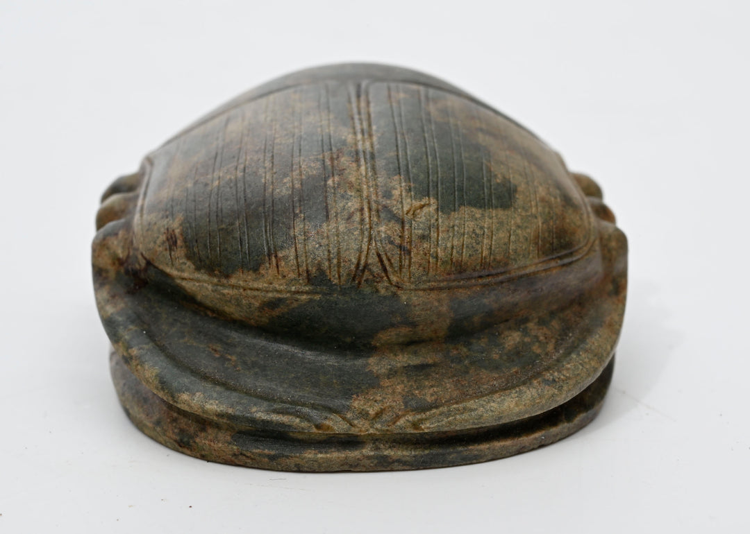 Ancient Egyptian Hard Stone Heart Scarab