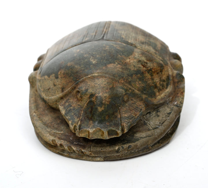 Ancient Egyptian Hard Stone Heart Scarab