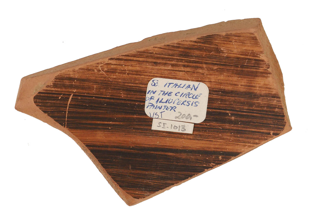 Apulian Red‑figure Figural Vase Fragment