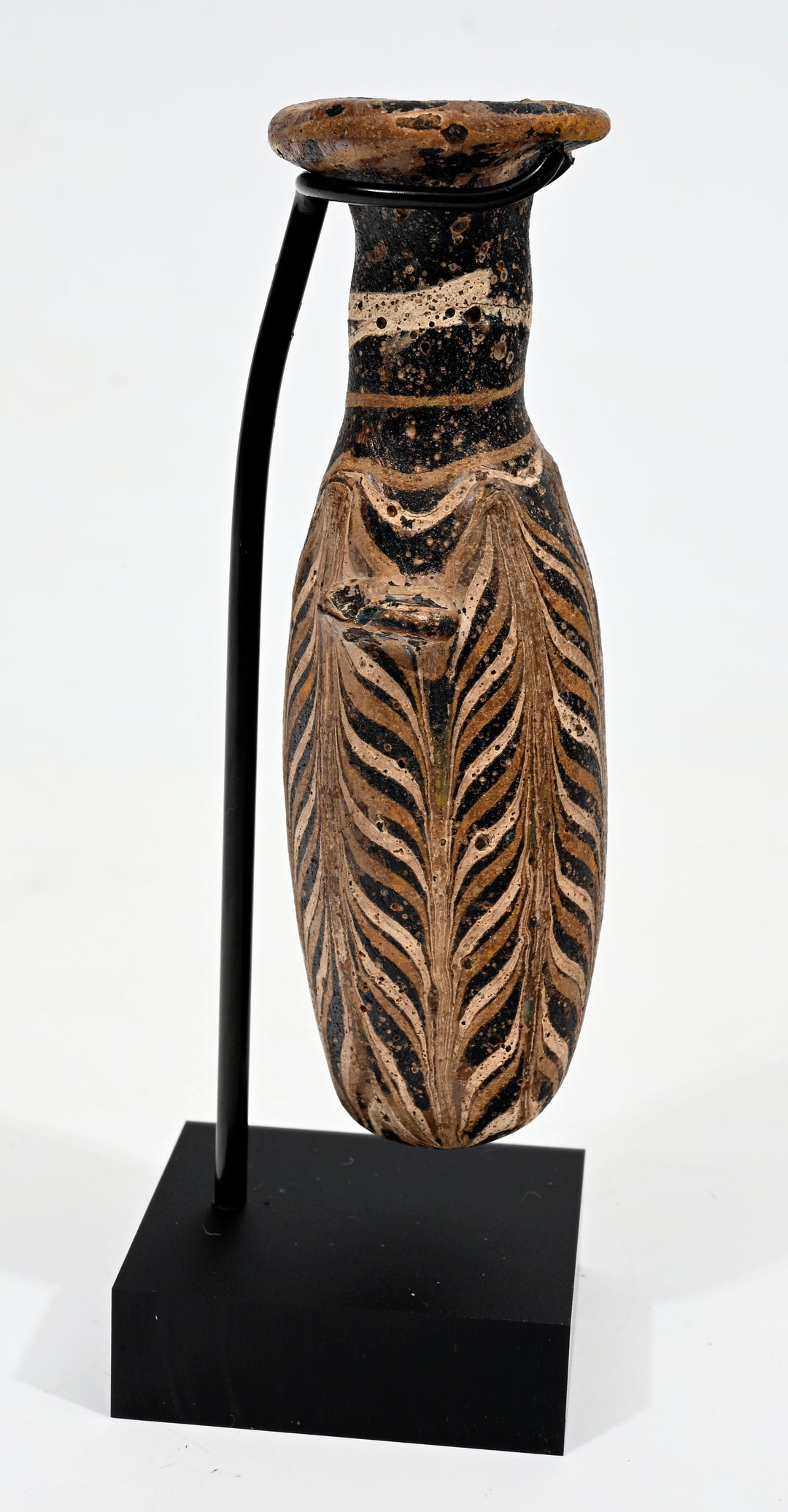 Greek Core-formed Glass Alabastron