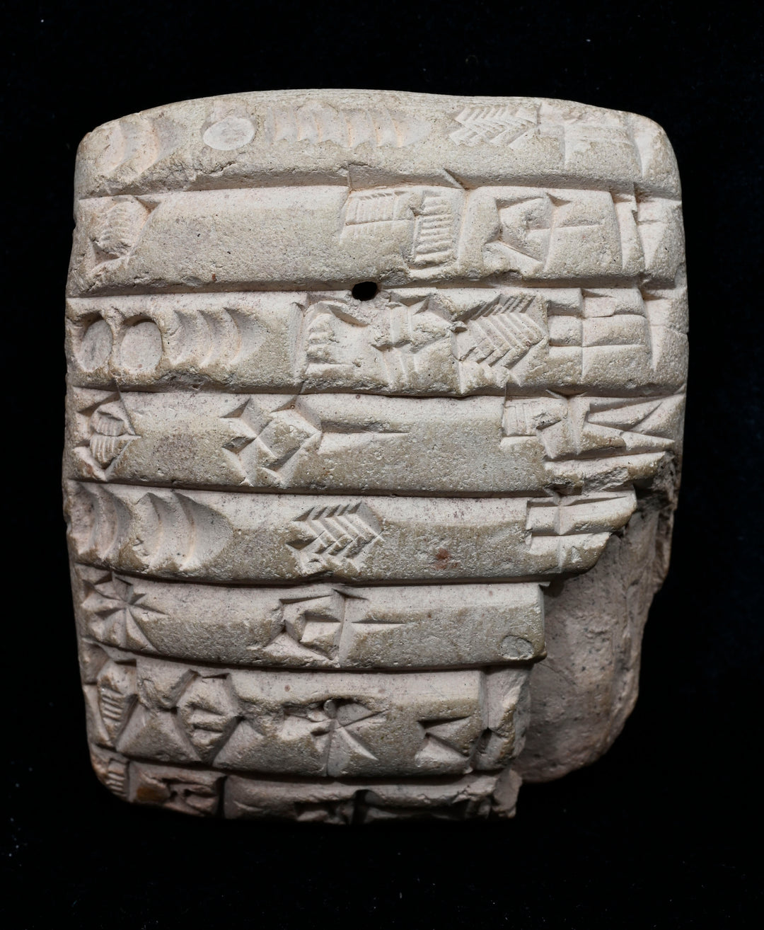 Mesopotamian Cuneiform Administrative Tablet