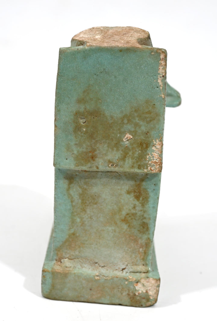 Egyptian Faience Isis Horus Fragment