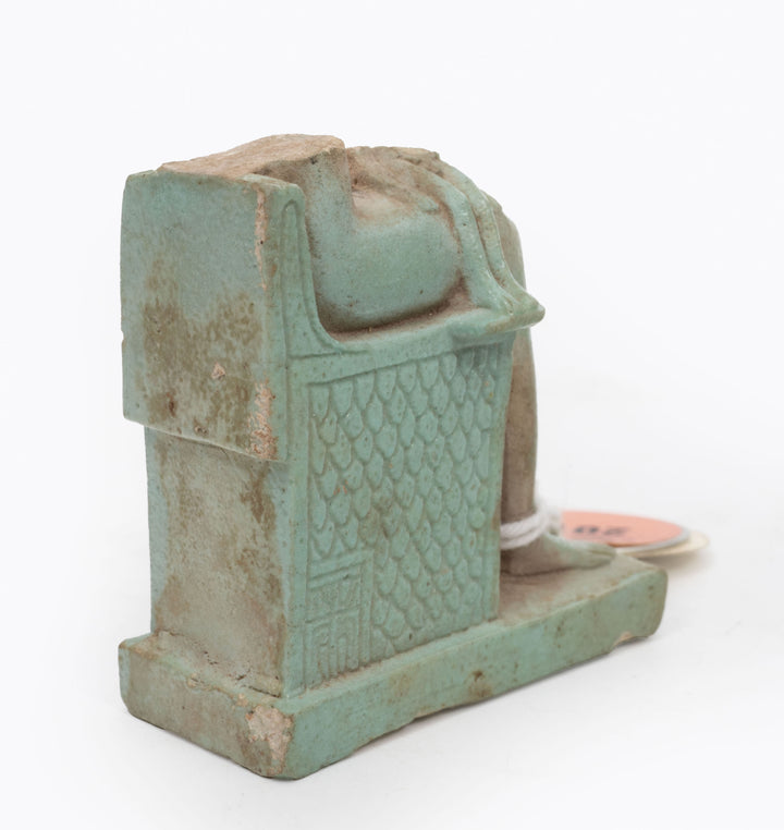 Egyptian Faience Isis Horus Fragment