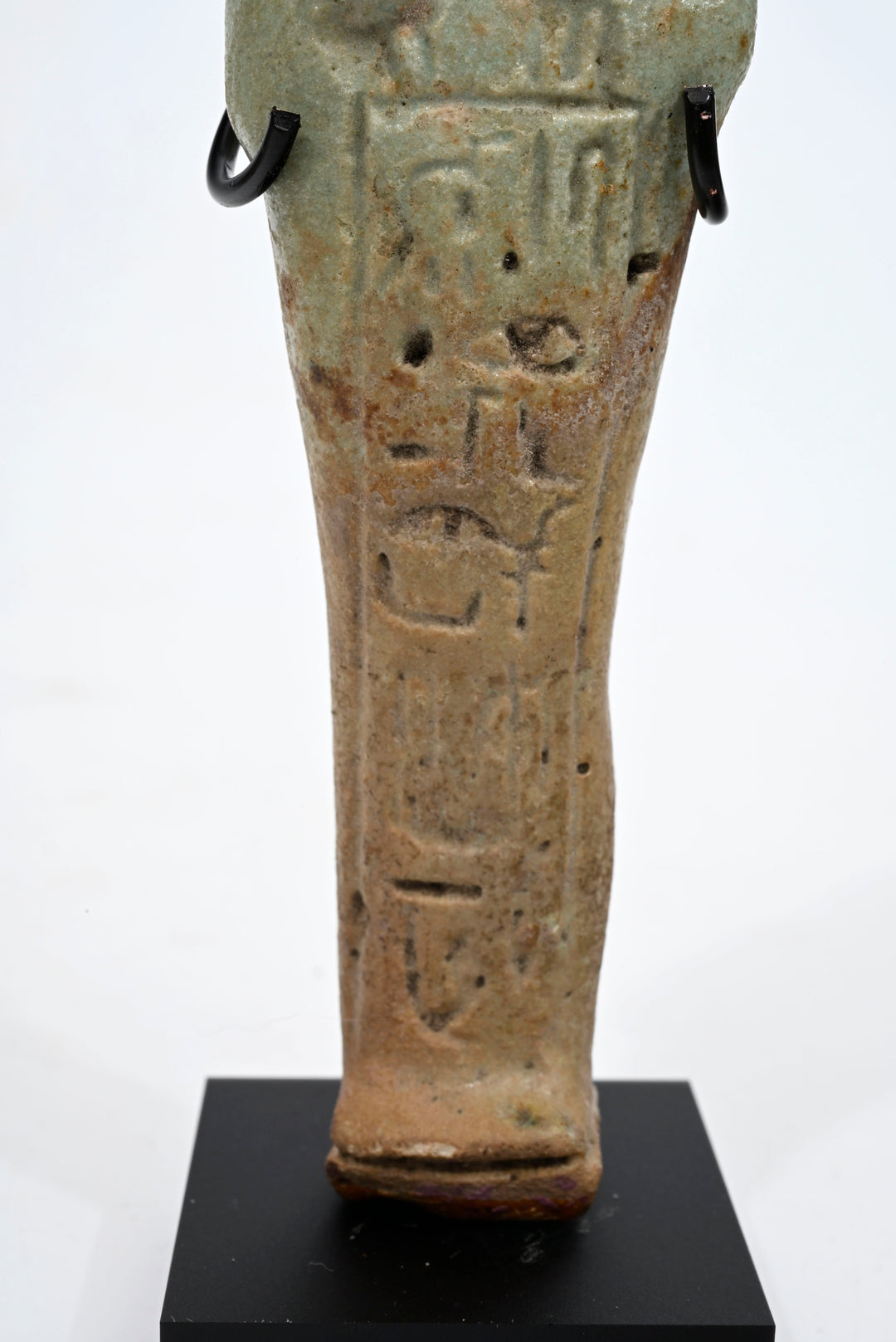 Egyptian Pale Green Faience Ushabti for Khonsuirdis