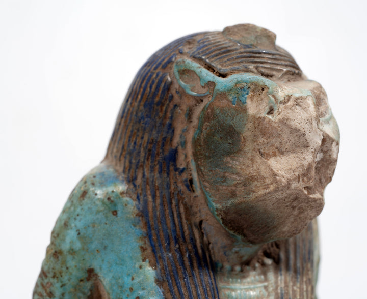 Egyptian Green Faience Goddess Thoeris (Thoueris)
