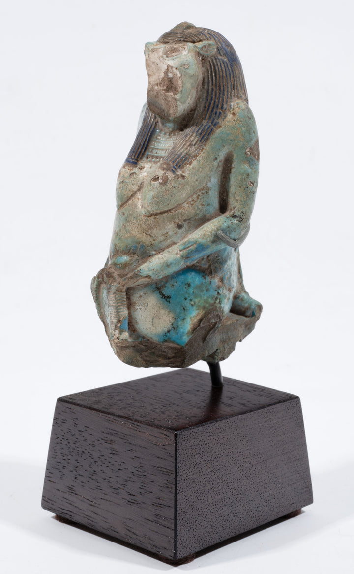 Egyptian Green Faience Goddess Thoeris (Thoueris)