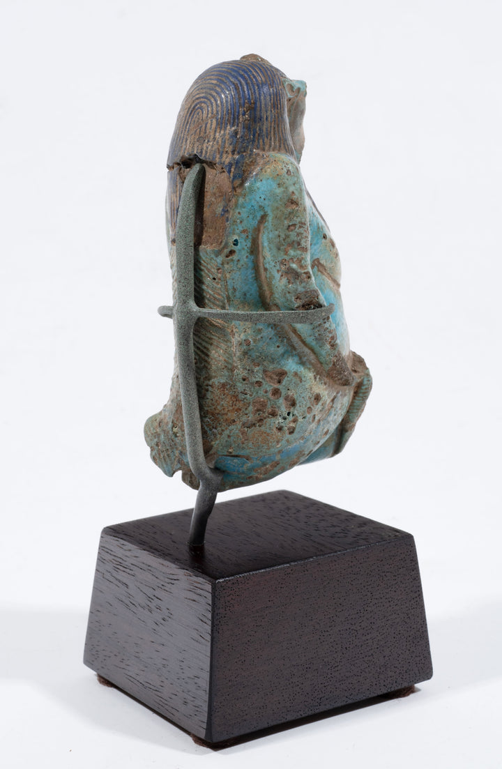 Egyptian Green Faience Goddess Thoeris (Thoueris)