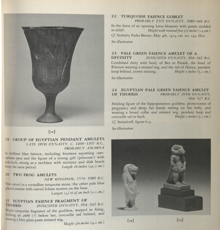 Egyptian Green Faience Goddess Thoeris (Thoueris)