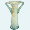 Roman Green Glass Double Handled Cosmetic Tube Unguentarium