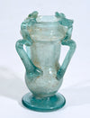 Roman Blue Glass Quadruple-handled Unguentarium