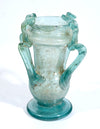Roman Blue Glass Quadruple-handled Unguentarium