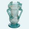 Roman Blue Glass Quadruple-handled Unguentarium