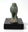 Egyptian Turquoise Faience Horus Falcon Amulet
