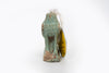 Egyptian Turquoise Faience Horus Falcon Amulet