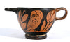 Greek Attic Red Figure Owl Skyphos Glaux