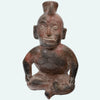 Colima Pottery Redware Seated Hunchback Dwarf