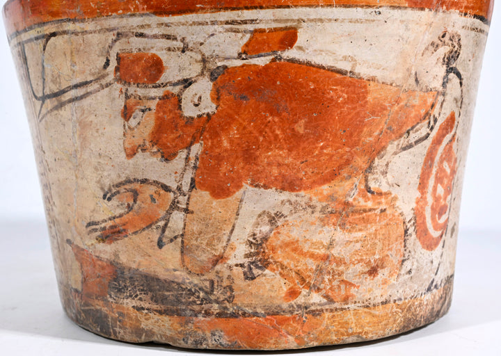 Maya Pottery Polychrome Vessel