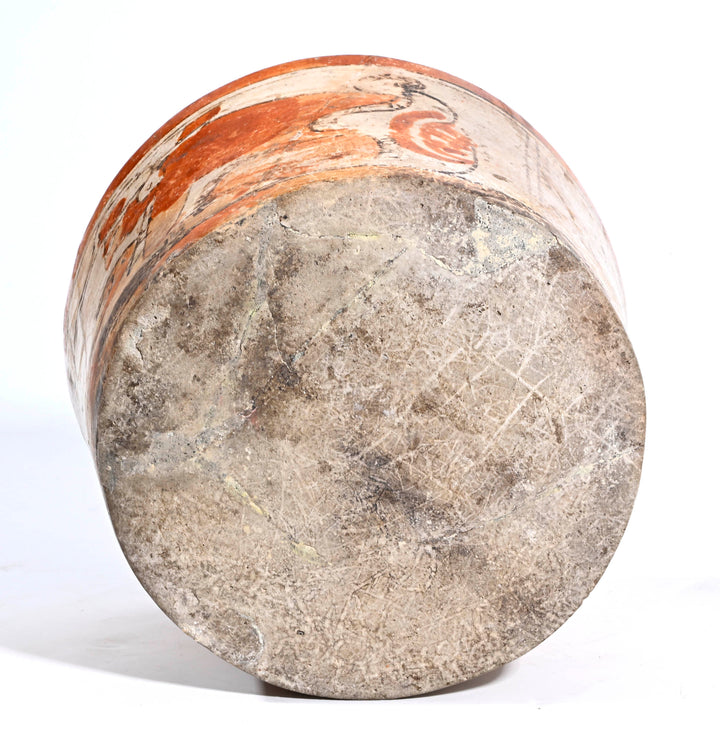 Maya Pottery Polychrome Vessel
