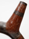Huari Pottery Jaguar/Puma Stirrup Vessel