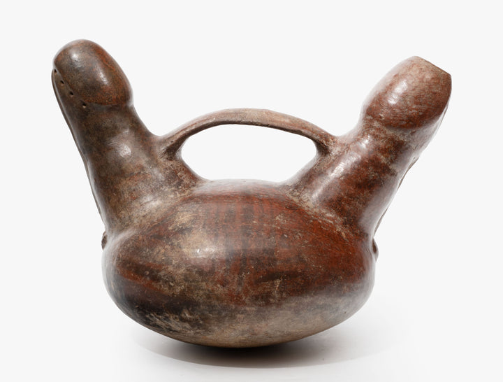 Vicus Erotic Whistling Stirrup Vessel