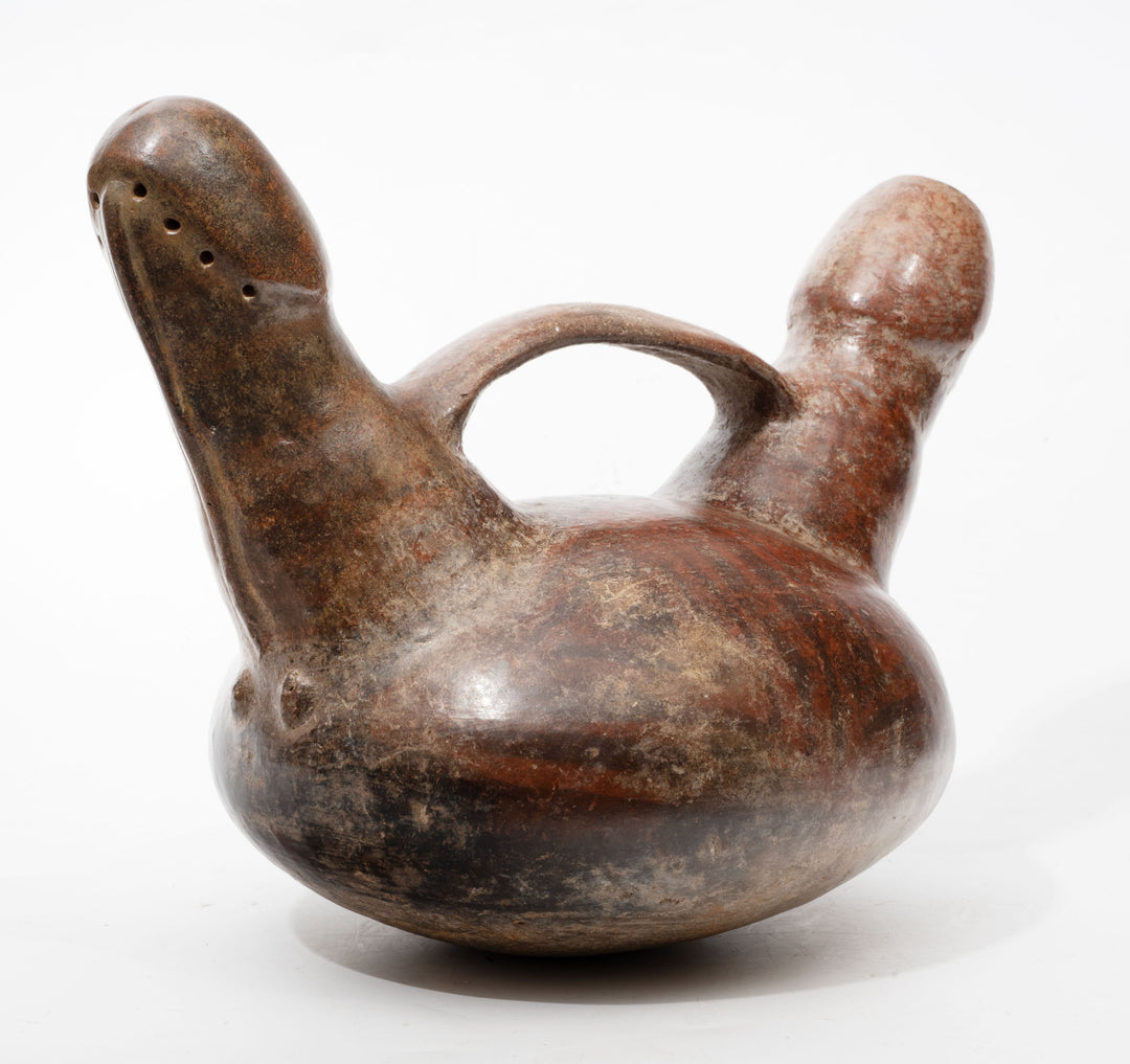 Vicus Erotic Whistling Stirrup Vessel