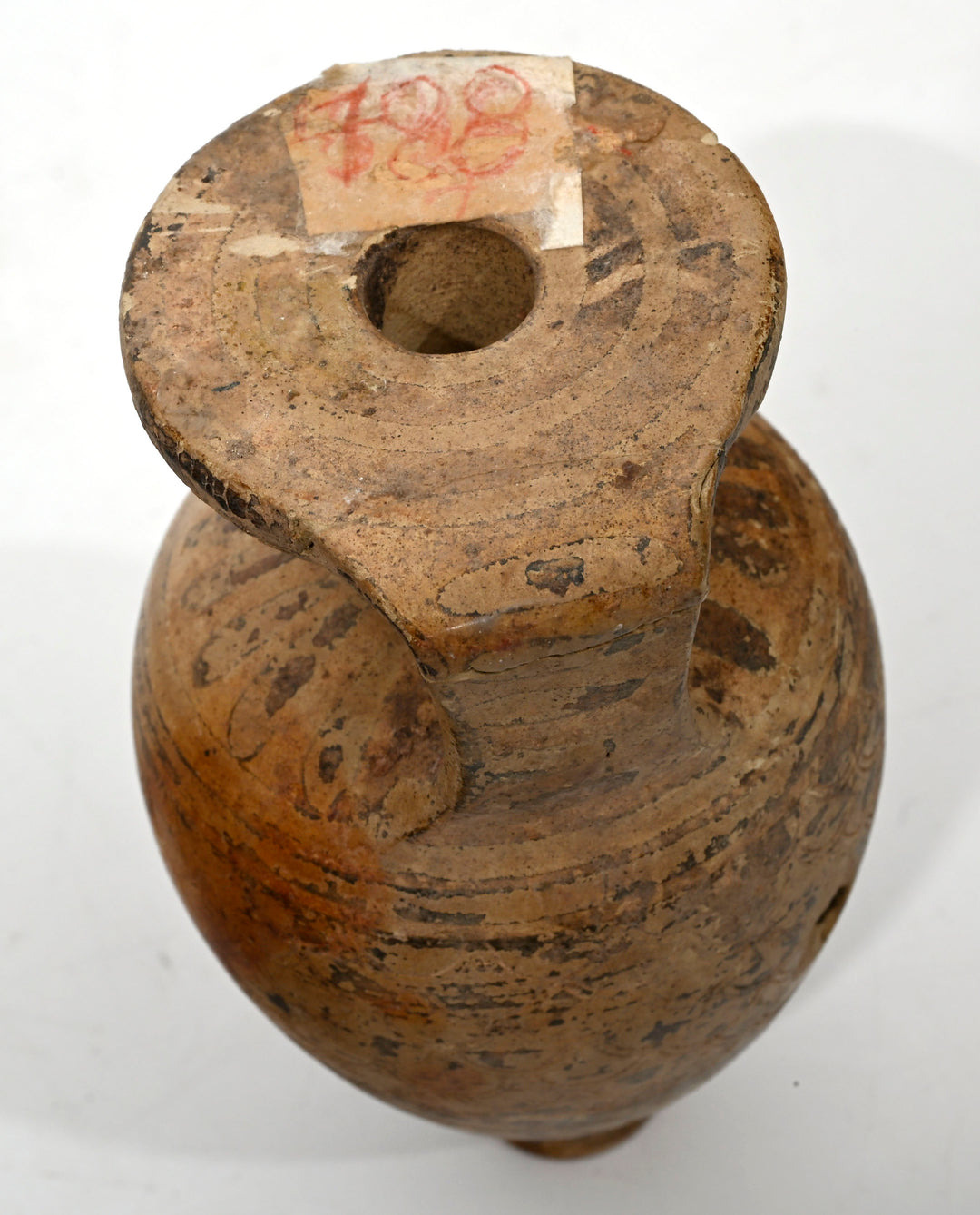 Corinthian Terracotta Pyriform Aryballos