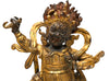 Sino Tibetan Gilt Bronze Vaishravana (Kubera)