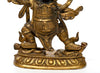 Sino Tibetan Gilt Bronze Vaishravana (Kubera)
