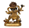 Sino Tibetan Gilt Bronze Vaishravana (Kubera)